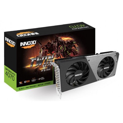 Відеокарта INNO3D GeForce RTX 4070 12Gb GDDR6X Twin X2