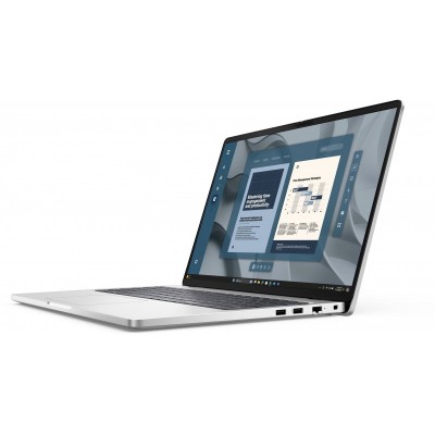 Ноутбук Dell Pro 16 16" FHD+ IPS AG, AMD R5-340, 16GB, F512GB, UMA, Win11P, сріблястий