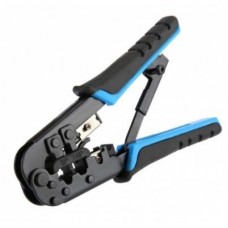 Інструмент Merlion RJ-45 (8P8C), RJ-12/11 (6P6C), 4P/6P/8P, з храповиком (HT-5684R) Інструмент Merlion RJ-45 (8P8C), RJ-12/11 (6P6C), 4P/6P/8P, з храповиком (HT-5684R)