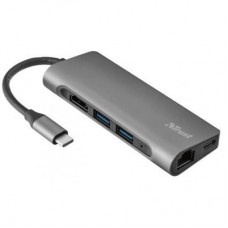 Концентратор Trust Dalyx Aluminium 7-in-1 USB-C Multi-port ALUMINIUM (23331_TRUST) Концентратор Trust Dalyx Aluminium 7-in-1 USB-C Multi-port ALUMINIUM (23331_TRUST)
