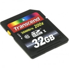 Карта пам'яті Transcend 32Gb SDHC class 10 (TS32GSDHC10) Карта пам'яті Transcend 32Gb SDHC class 10 (TS32GSDHC10)