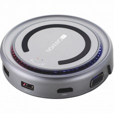 Порт-реплікатор Canyon Docking Station with 5 port, with wireless charger 10W, Inpu (CNS-TDS07DG) Порт-реплікатор Canyon Docking Station with 5 port, with wireless charger 10W, Inpu (CNS-TDS07DG)