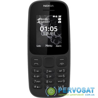 Мобильный телефон Nokia 105 SS New Black (A00028356)