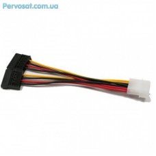 Кабель живлення SATA power 0.15m Cablexpert (CC-SATA-PSY) Кабель живлення SATA power 0.15m Cablexpert (CC-SATA-PSY)