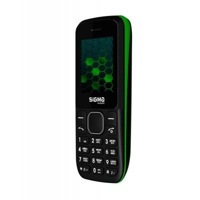 Мобильный телефон Sigma X-style 17 Update Black-Green (4827798854525)