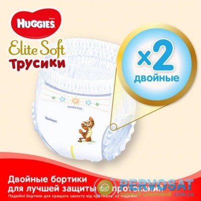 Подгузник Huggies Elite Soft Pants XXL 6 (15-25 кг) Giga 38 шт (5029053548371)