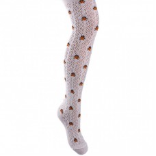 Колготки Bross з сонечками бежеві (12194-1-3G-beige)