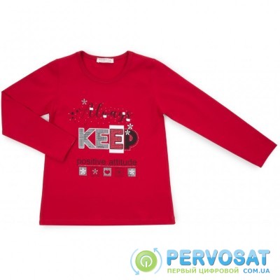 Набор детской одежды Breeze "ALWAYS KEEP POSITIVE ATTITUDE" (13591-128G-red)