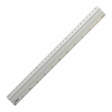 Лінійка Axent aluminum, 30cm, grey (7430-А) Лінійка Axent aluminum, 30cm, grey (7430-А)