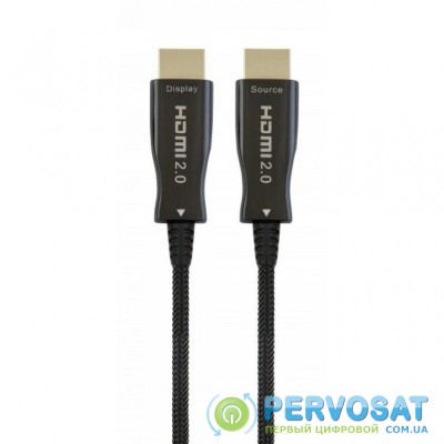 Кабель мультимедийный HDMI to HDMI 20m AOC V2.0 Cablexpert (CCBP-HDMI-AOC-20M)
