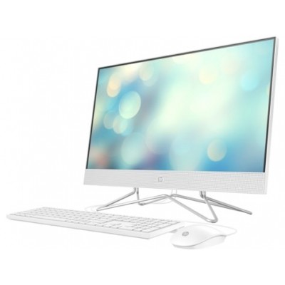 Персональний комп'ютер-моноблок HP All-in-One 23.8FHD/Intel Pen J5040/8/256F/int/kbm/DOS/White