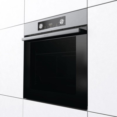 Комплект Gorenje (духовка + поверхня склокераміка BO6737E02X -нерж + ECT41SC- чорна), 738881