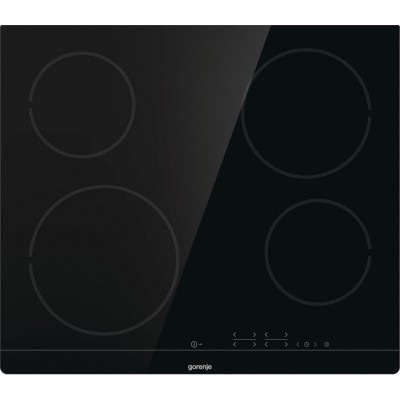 Комплект Gorenje (духовка + поверхня склокераміка BO6737E02X -нерж + ECT41SC- чорна), 738881