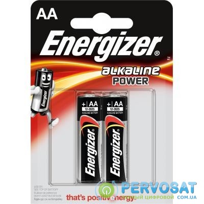 Батарейка Energizer AA Alkaline Power LR6 * 2 (E300133001)
