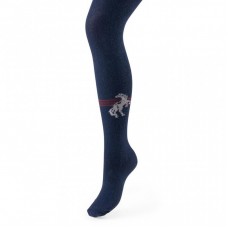 Колготки UCS SOCKS с лошадкой (M0C0301-1402-5B-blue) Колготки UCS SOCKS с лошадкой (M0C0301-1402-5B-blue)