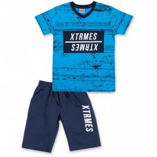 Футболка дитяча Breeze з шортами "Xtrmes" (8883-140B-blue) Футболка дитяча Breeze з шортами "Xtrmes" (8883-140B-blue)