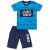 Футболка детская Breeze с шортами "Xtrmes" (8883-140B-blue)