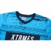 Футболка дитяча Breeze з шортами "Xtrmes" (8883-140B-blue)