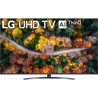 Телевiзор 55&quot; LED 4K LG 55UP78006LB Smart, WebOS, Сiрий