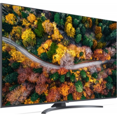 Телевiзор 55" LED 4K LG 55UP78006LB Smart, WebOS, Сiрий