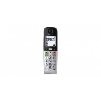 Радіотелефон DECT Panasonic KX-TGU410UCB, чорно-сріблястий