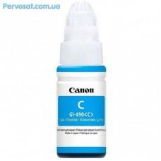 Контейнер з чорнилом Canon GI-490 Cyan 70ml (0664C001) Контейнер з чорнилом Canon GI-490 Cyan 70ml (0664C001)