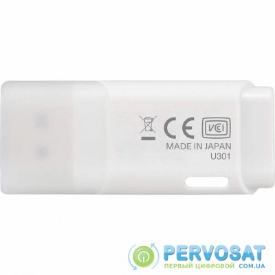 USB флеш накопитель KIOXIA 32GB U301 White USB 3.2 (LU301W032GG4)