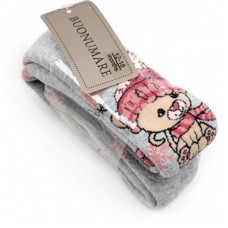 Колготки BNM з ведмедиком (M1C0301-0885-80-gray) Колготки BNM з ведмедиком (M1C0301-0885-80-gray)