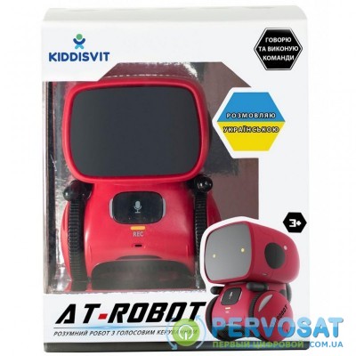 Интерактивная игрушка AT-Robot робот з голосовим управлінням красный, укр (AT001-01-UKR)