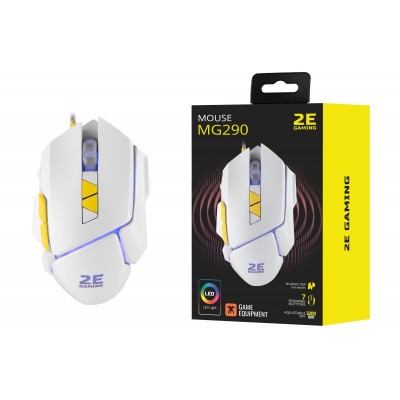 Миша 2E GAMING MG290 LED USB White