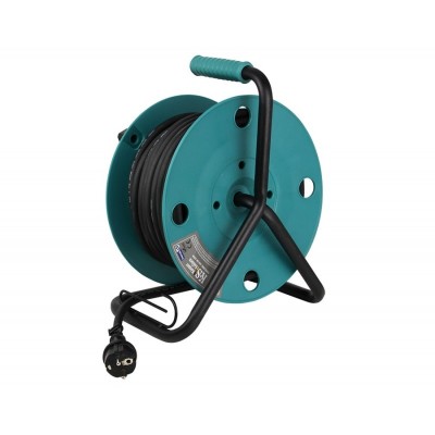 Подовжувач мережевий Konner&Sohnen KS CR-25M, 25м, 4xТипF, 16A, зелений