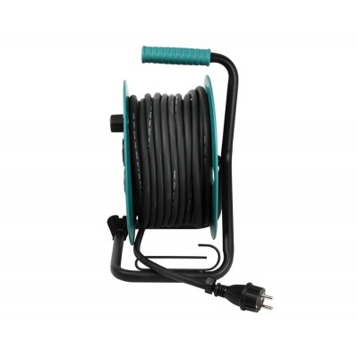 Подовжувач мережевий Konner&Sohnen KS CR-25M, 25м, 4xТипF, 16A, зелений