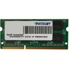 Модуль пам'яті для ноутбука SoDIMM DDR3 4GB 1600 MHz Patriot (PSD34G16002S) Модуль пам'яті для ноутбука SoDIMM DDR3 4GB 1600 MHz Patriot (PSD34G16002S)