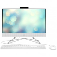 Персональний комп'ютер-моноблок HP All-in-One 21.5FHD IPS AG/Intel i3-10100T/8/256F/ODD/int/kbm/W10/White