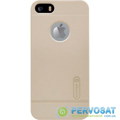 Чехол для моб. телефона NILLKIN для iPhone 5se - Super Frosted Shield (Golden) (6274082)