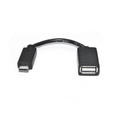 Дата кабель OTG USB 2.0 AF to Type-C 0.1m REAL-EL (EL123500030) Дата кабель OTG USB 2.0 AF to Type-C 0.1m REAL-EL (EL123500030)