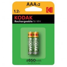 Акумулятор Kodak AAA 650 mAh HR03 NI-MH * 2 (30955042) Акумулятор Kodak AAA 650 mAh HR03 NI-MH * 2 (30955042)