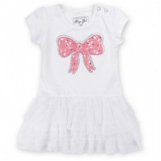 Плаття Breeze з бантиком і фатіновой спідницею (9096-74G-cream) Плаття Breeze з бантиком і фатіновой спідницею (9096-74G-cream)