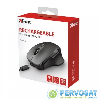 Trust Themo Rechargeable WL BLACK