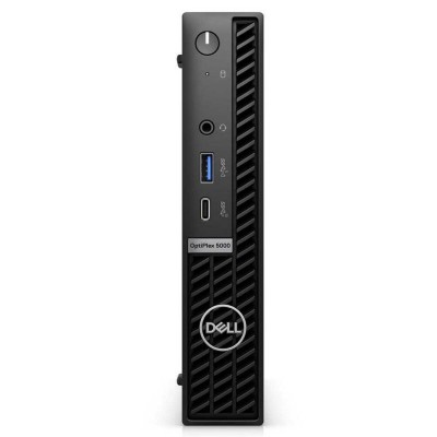 Комп'ютер персональний неттоп DELL OptiPlex 5000 MFF, Intel i5-12500T, 8GB, F256GB, UMA, WiFi, кл+м, Lin