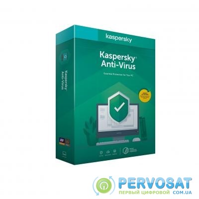 Антивирус Kaspersky Anti-Virus 2020 1 ПК 1 год Renewal Card (5056244903213)