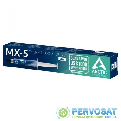 Термопаста Arctic MX-5 20г (ACTCP00049A)