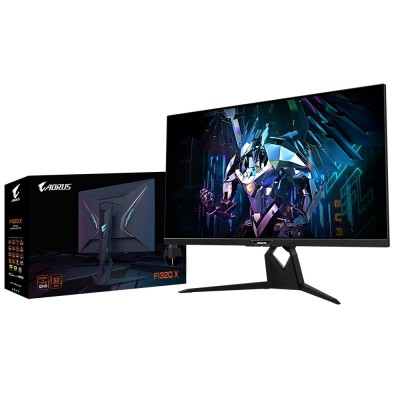 Монітор LCD AORUS 31.5&quot; FI32Q-X, 2xHDMI, DP, 2xUSB3.0, USB-C, ANC, IPS-QD, 2560x1440, 270Hz, 1mc, DCI-P3 95%, HDR600, FreeSync