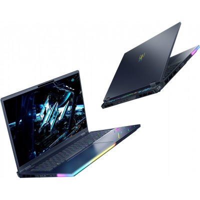 Ноутбук Acer Predator Helios 18 PH18-73 18" WQXGA IPS, Intel U9-275HX, 32GB, F1TB, NVD5080-16, Lin, чорний