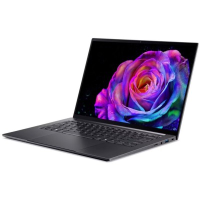 Ноутбук Acer Swift X 14 SFX14-61G 14.5" 2.8K OLED, AMD R7-350, 32GB, F1TB, NVD5050-8, Win11, сірий
