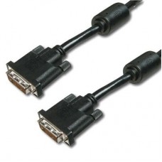 Кабель мультимедійний DVI to DVI 24+1pin, 5.0m DIGITUS (AK-320101-050-S)