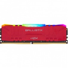 Модуль пам'яті для комп'ютера DDR4 16GB 3000 MHz Ballistix Red RGB Micron (BL16G30C15U4RL)
