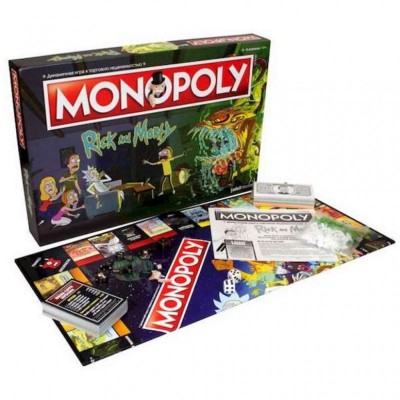 Настольная игра Hobby World Монополия. Рик и Морти (503386)
