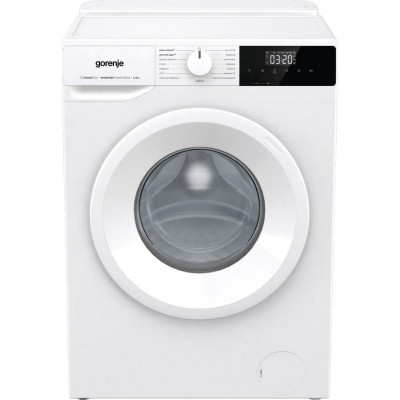 Пральна машина Gorenje фронтальна, з баком, 6кг, 1000, A+, 60см, дисплей, пар, інвертор, білий