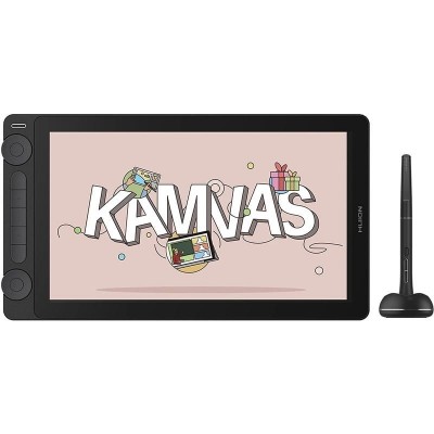 Графічний монітор Huion 13,3" Kamvas 13 G3, DP, USB-C, чорний